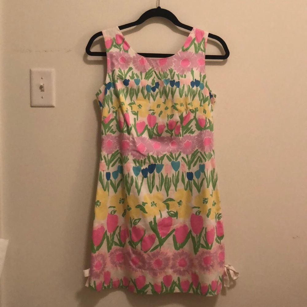 Lilly Pulitzer Tulip Pattern Shift Dress